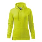 Trendy Zipper felső női lime XL