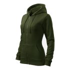 Trendy Zipper felső női military M