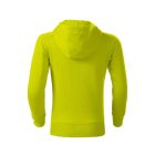 Trendy Zipper felső gyerek lime 158 cm/12 éves