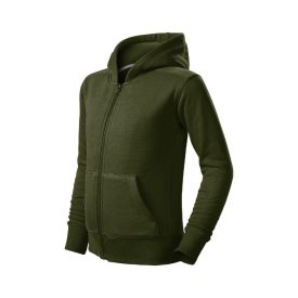 Trendy Zipper felső gyerek military 158 cm/12 éves