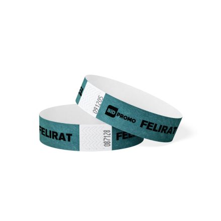 TYVEK WRISTBAND, 3/4" – DARK TURQUOISE