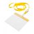 PASS HOLDER WITH LANYARD - yellow