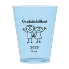 Fesztivál pohár - egy színes nyomással