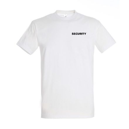 SECURITY T-SHIRT - WHITE