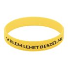 AKCIÓS! Szilikon karkötő - egyedi felirattal