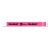 TYVEK WRISTBAND WITH DETACHABLE STUBS - Neon Pink