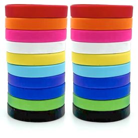 feliratos szilikon karkötő