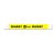TYVEK WRISTBAND, 1" - Neon yellow