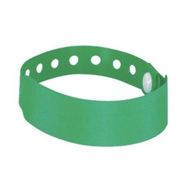 TYVEK WRISTBAND, 3/4" – AQUA 