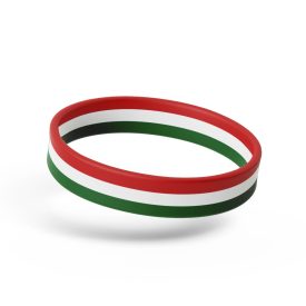 feliratos szilikon karkötő