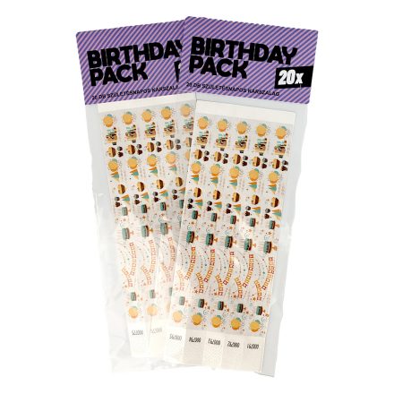 Birthday Pack - születésnapi karszalag