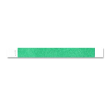 TYVEK WRISTBAND, 1" - Green