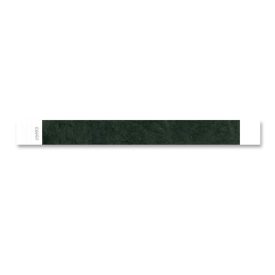 TYVEK WRISTBAND, 1" - Black TYVEK WRISTBAND, 1" - Black