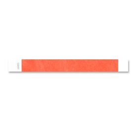 TYVEK WRISTBAND, 1" - Neon sunfire TYVEK WRISTBAND, 1" - Neon sunfire