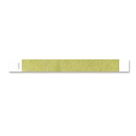 TYVEK WRISTBAND, 1" - GOLD TYVEK WRISTBAND, 1" - GOLD