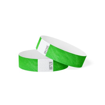 TYVEK WRISTBAND, 3/4" – Neon green 