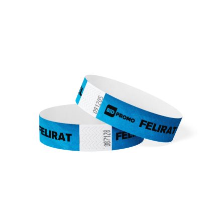 TYVEK WRISTBAND, 3/4" – Neon Blue 