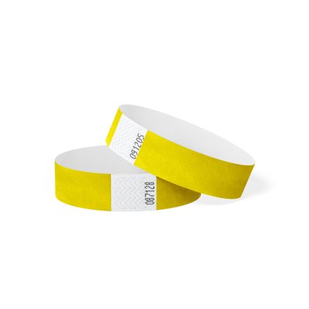 TYVEK WRISTBAND, 3/4" – YELLOW 