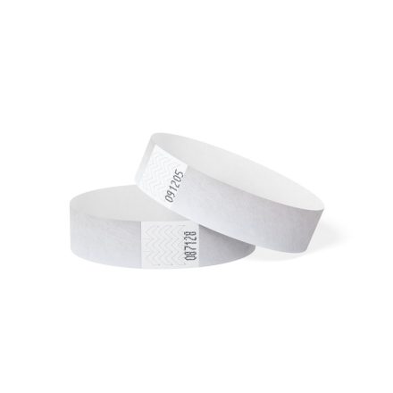 TYVEK WRISTBAND, 3/4" – white 