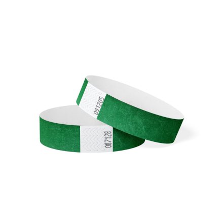 TYVEK WRISTBAND, 3/4" – DARK GREEN